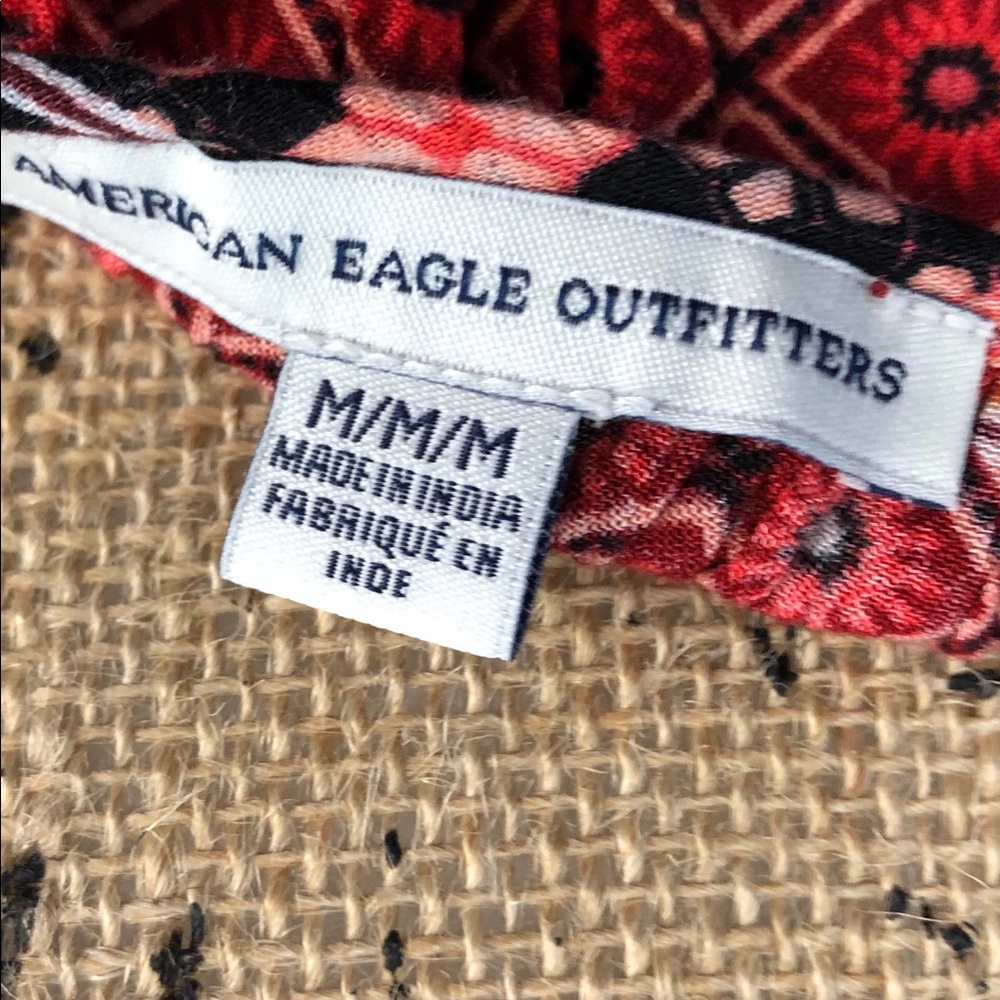 American Eagle Outfitters Boho Cold Shoulder Dress - Picture 8 of 8